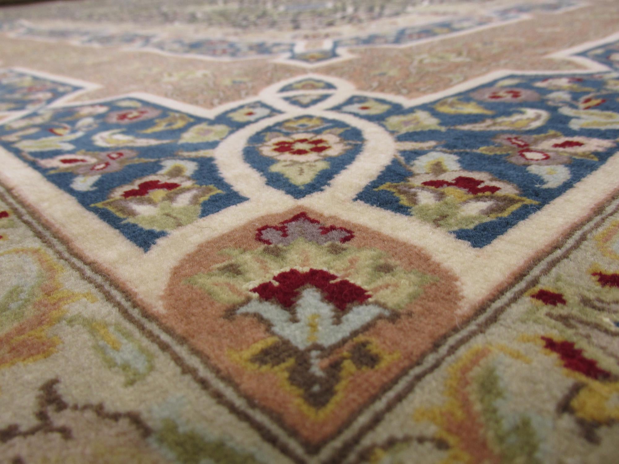 9' x 12' 1 Hand Knotted Tabriz Hadji Jalili Oriental Rug