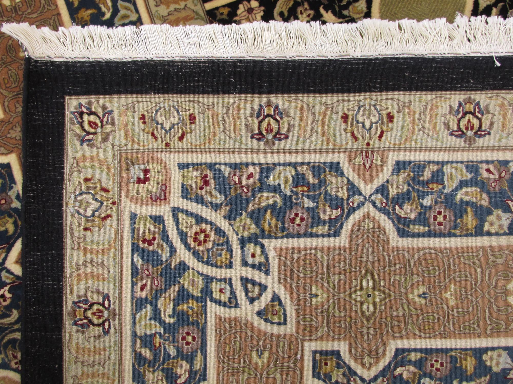 9' x 12' 1 Hand Knotted Tabriz Hadji Jalili Oriental Rug