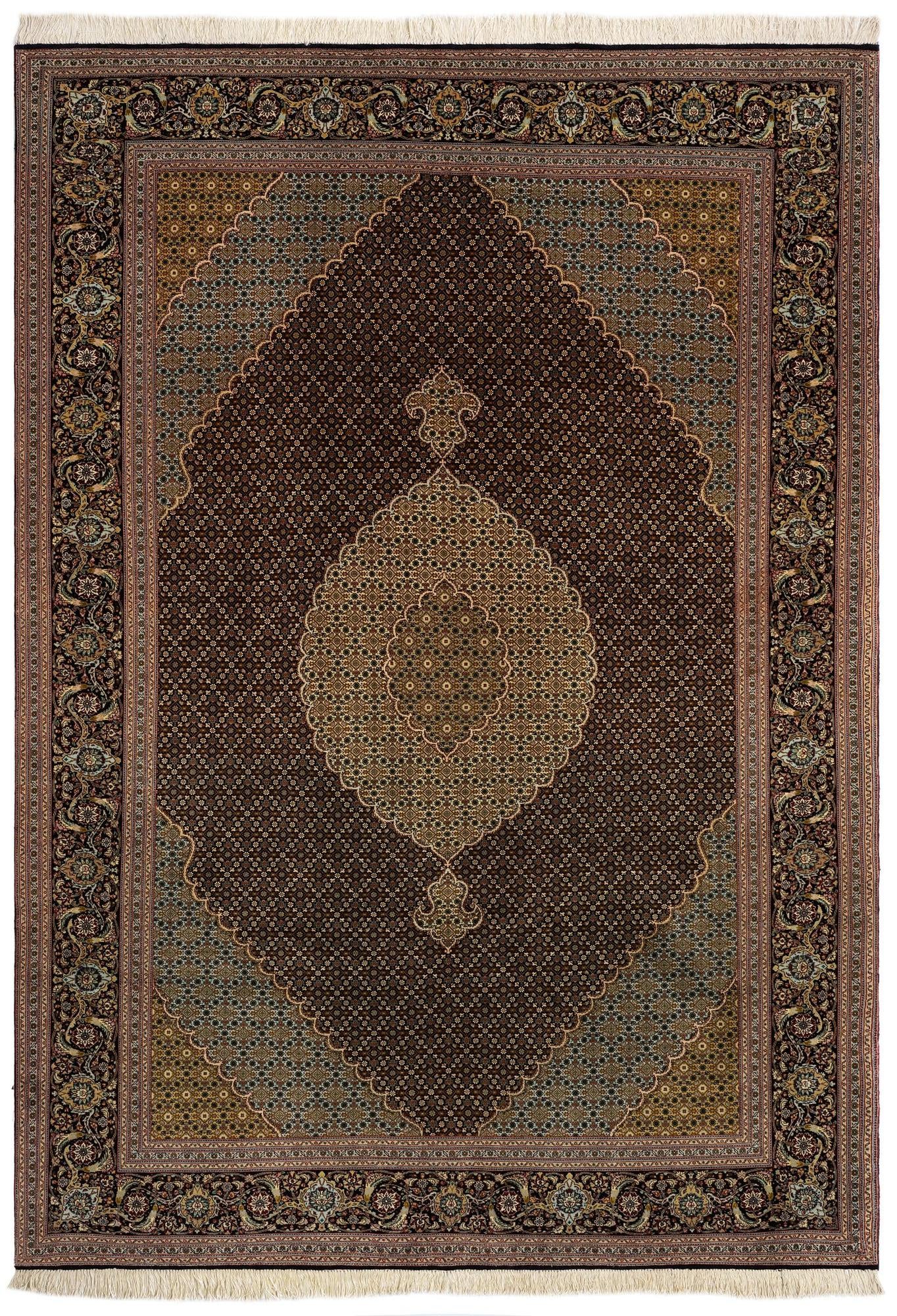 6' 8 x 9' 9 Tabriz Mahi Rug