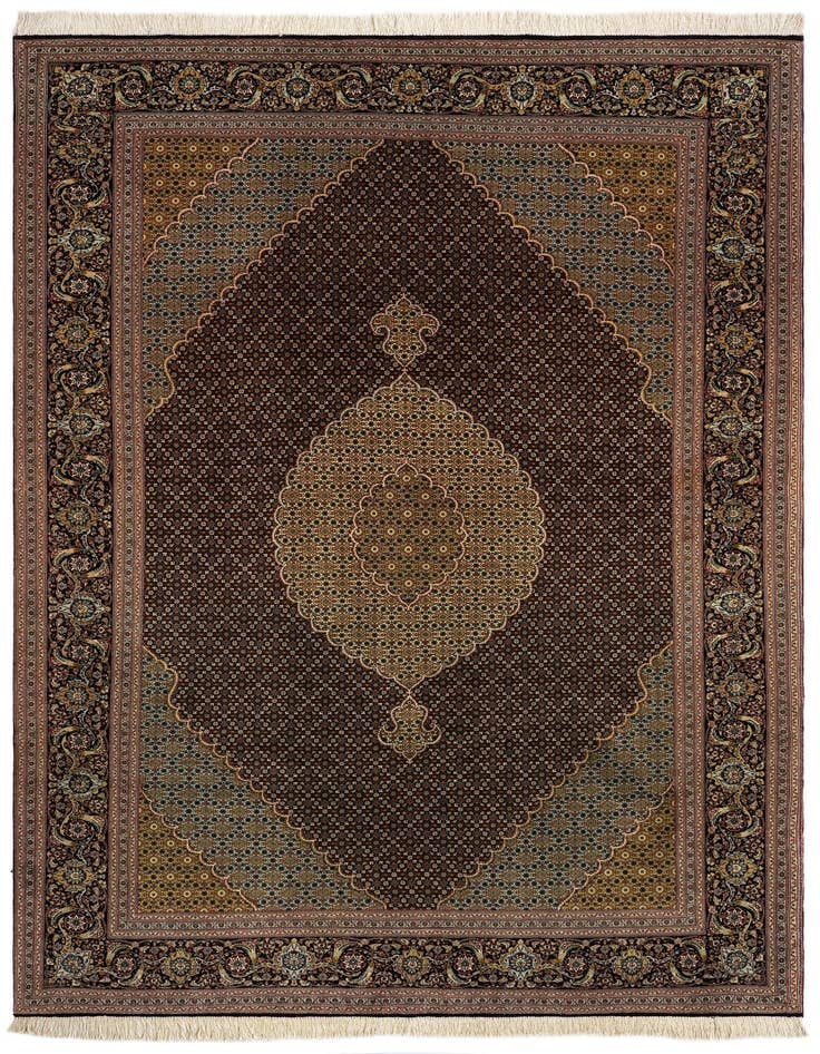 Detail image of 6' 8 x 9' 9 Tabriz Mahi Rug