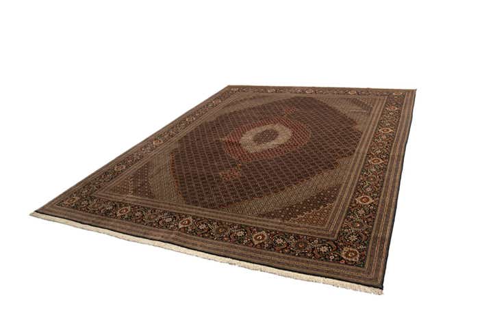 9' 10 x 12' 10 Tabriz Mahi Wool Rug