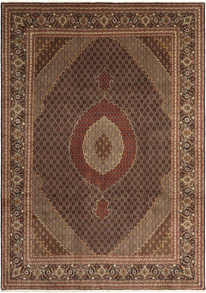 Detail image of 8' 4 x 11' 7 Tabriz Mahi Rug