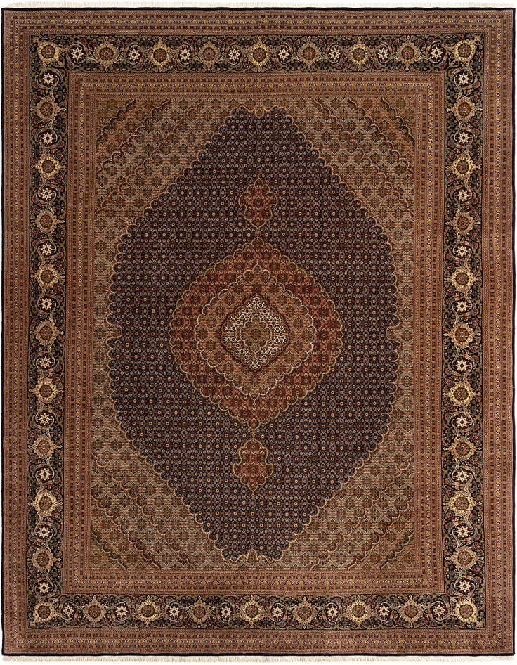 Detail image of 8' x 12' 2 Tabriz Mahi Rug