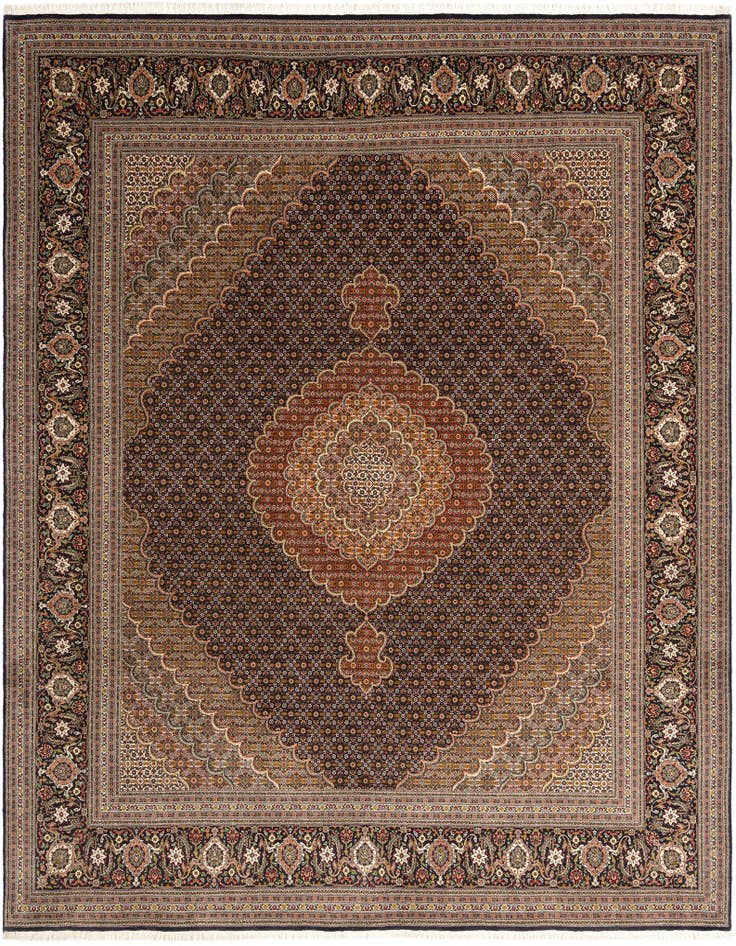 Detail image of 8' 4 x 10' 2 Tabriz Mahi Rug