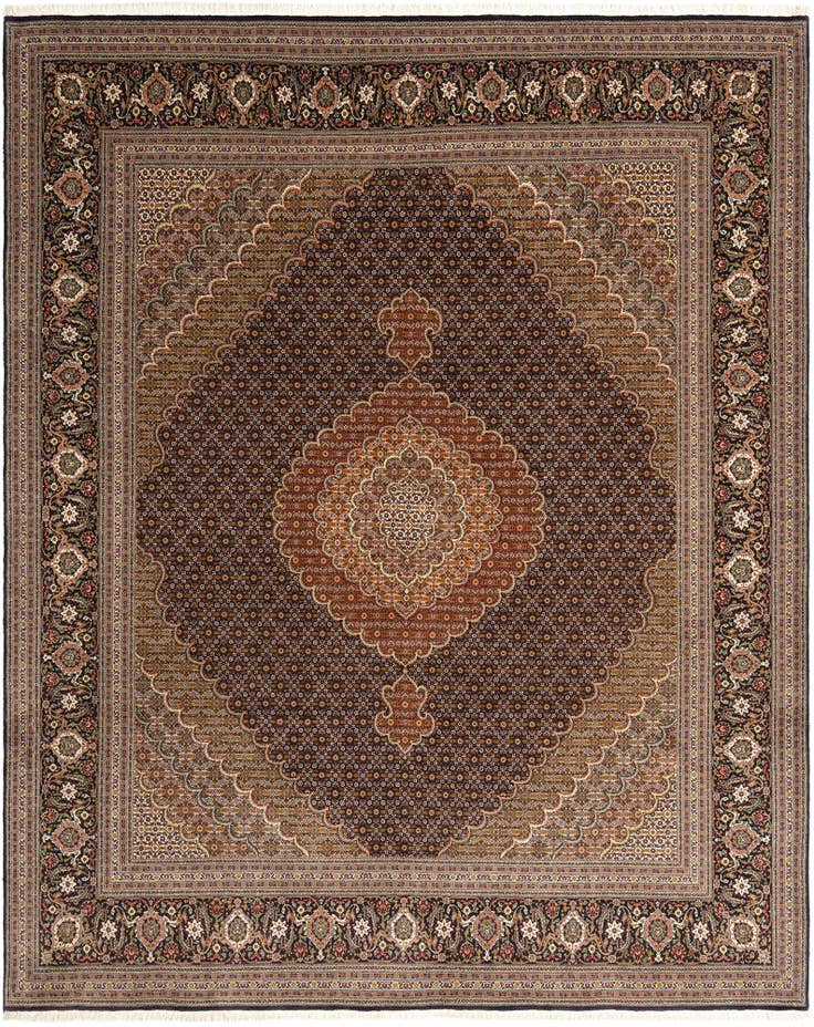 Detail image of 255cm x 310cm Tabriz Mahi Rug