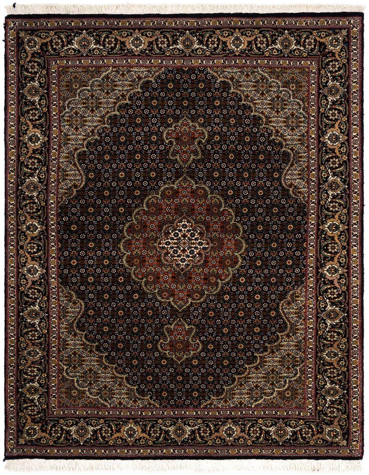 Detail image of 3' 5 x 5' 3 Tabriz Mahi Rug