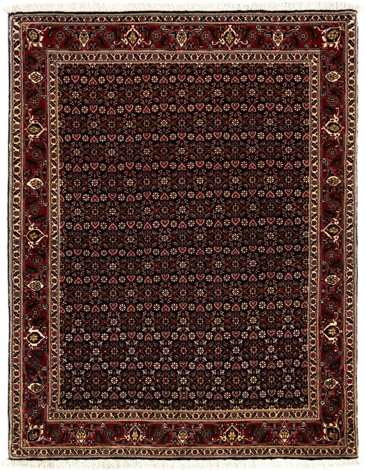 Detail image of 3' 6 x 4' 11 Tabriz Mahi Rug