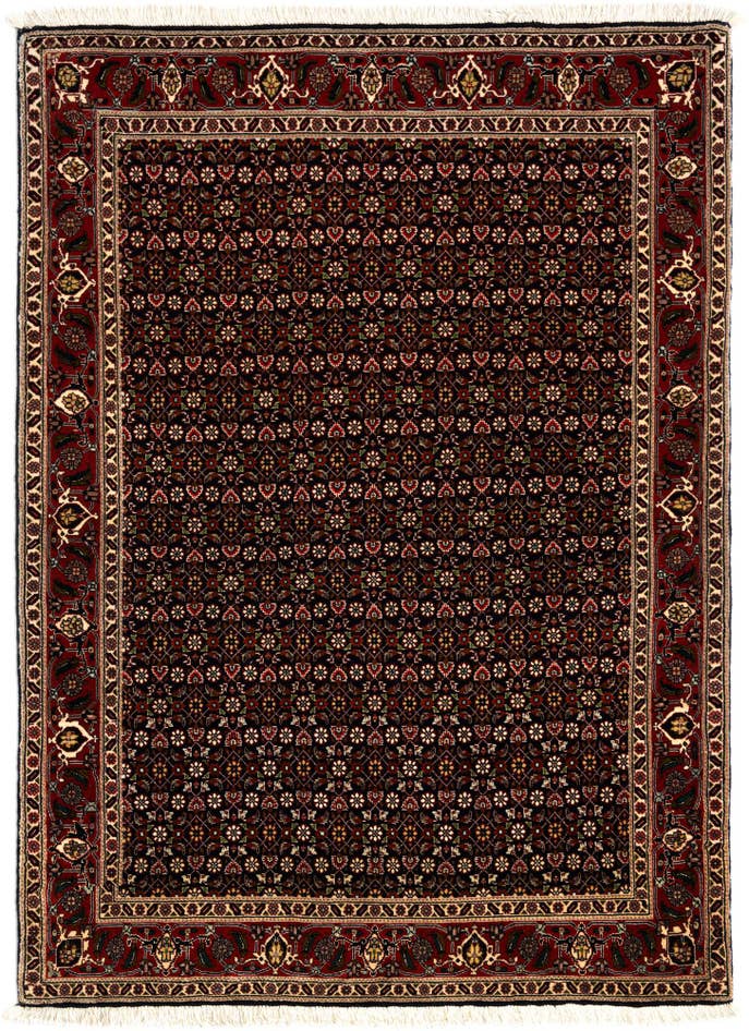 Detail image of 3' 6 x 4' 11 Tabriz Mahi Rug