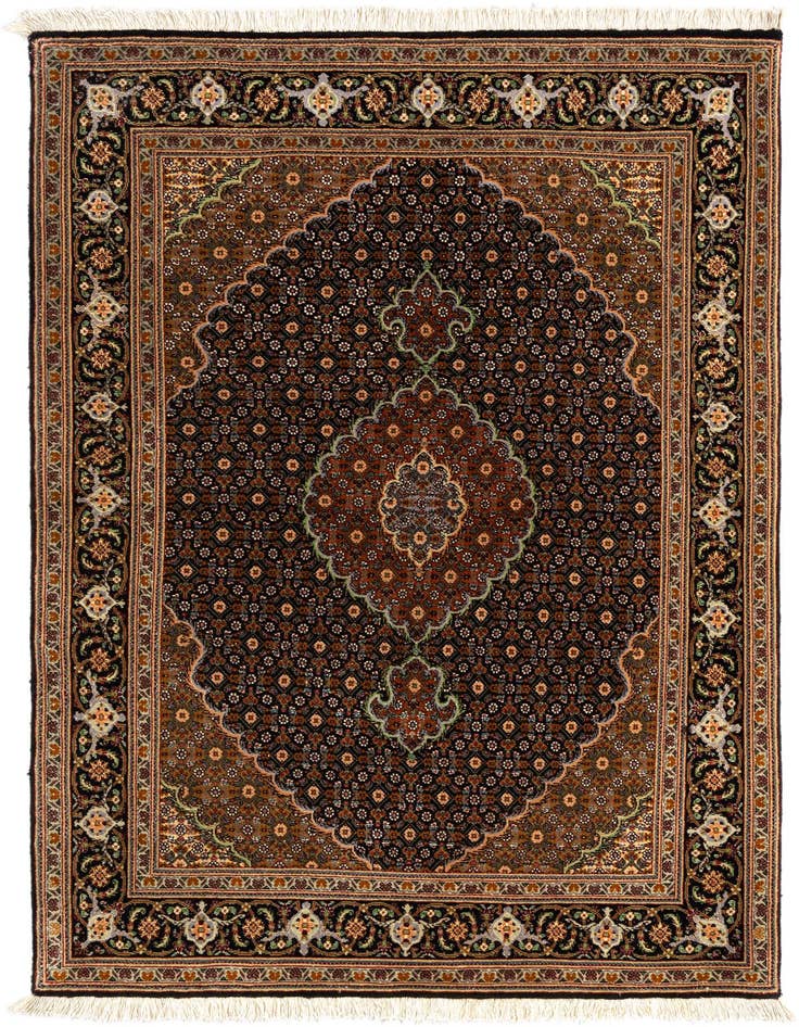 Detail image of 3' 6 x 5' 1 Tabriz Mahi Rug