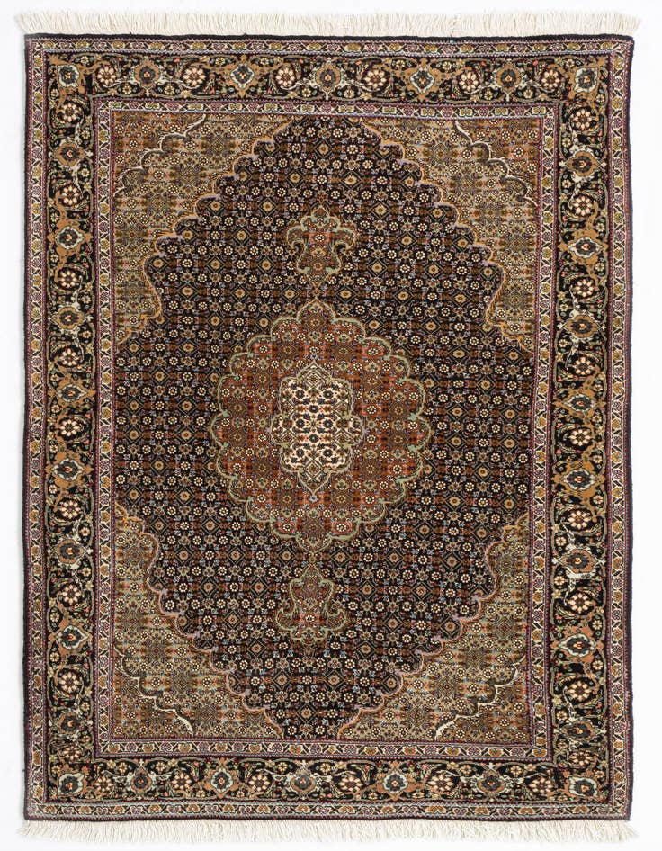 Detail image of 3' 5 x 4' 10 Tabriz Mahi Rug