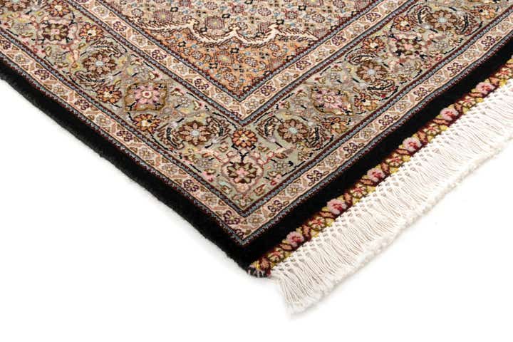 3' 3 x 5' 1 Hand Knotted Tabriz Mahi Persian Wool Rug