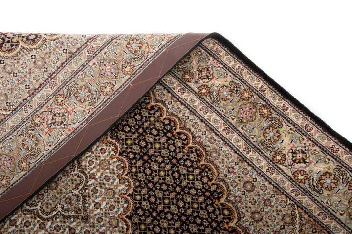 3' 3 x 5' 1 Hand Knotted Tabriz Mahi Persian Wool Rug