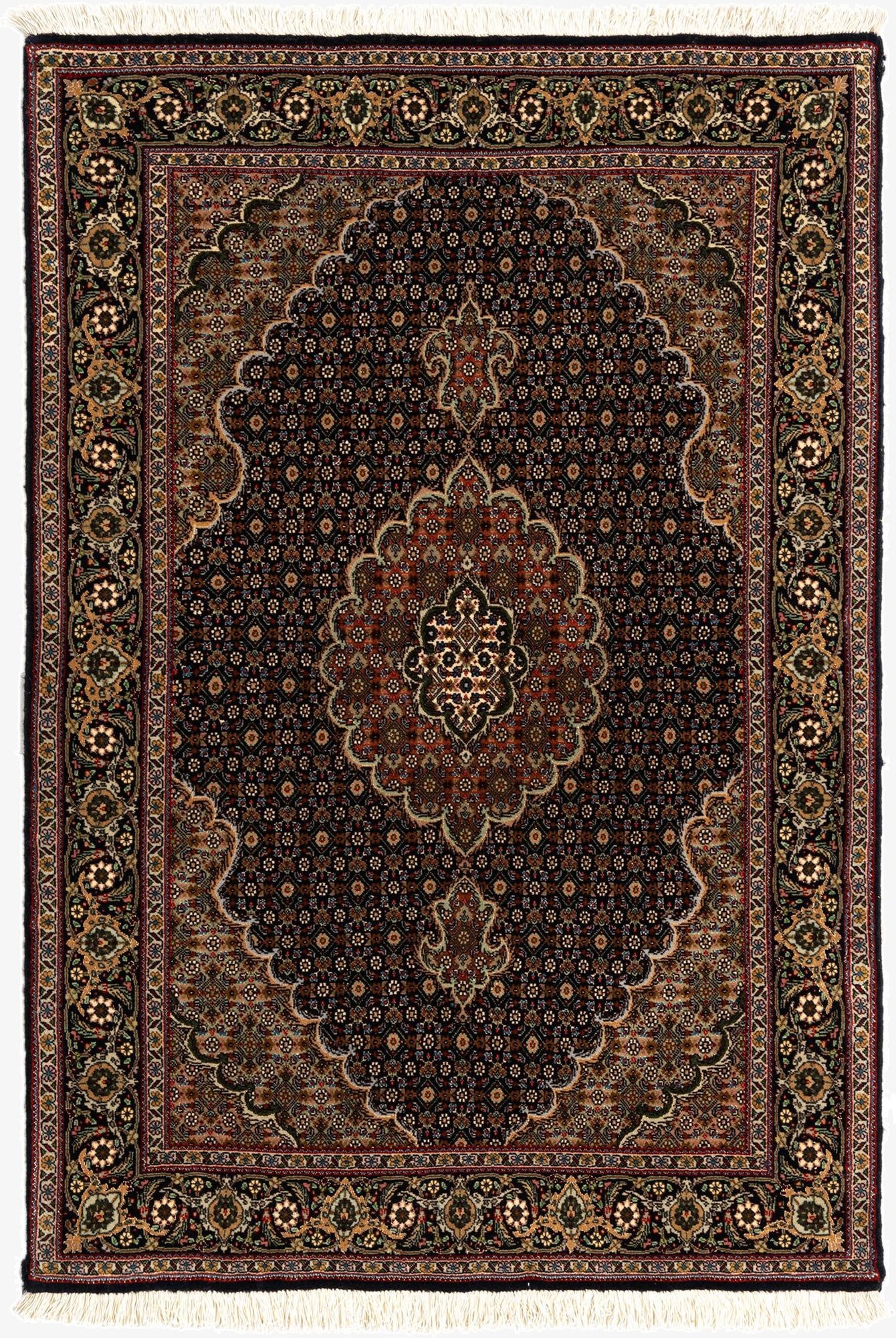 3' 4 x 5' Tabriz Mahi Rug