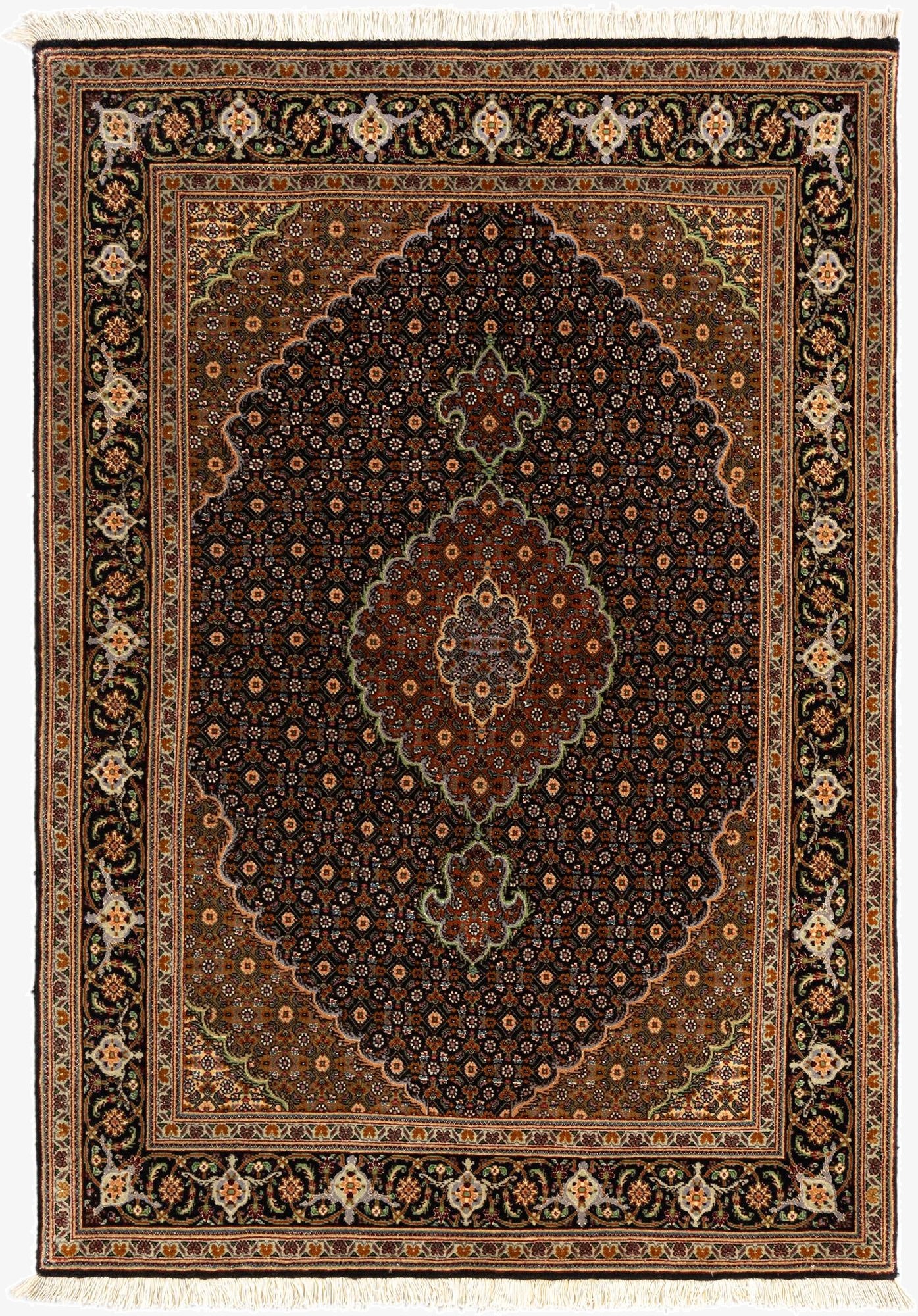 3' 6 x 5' 1 Tabriz Mahi Rug