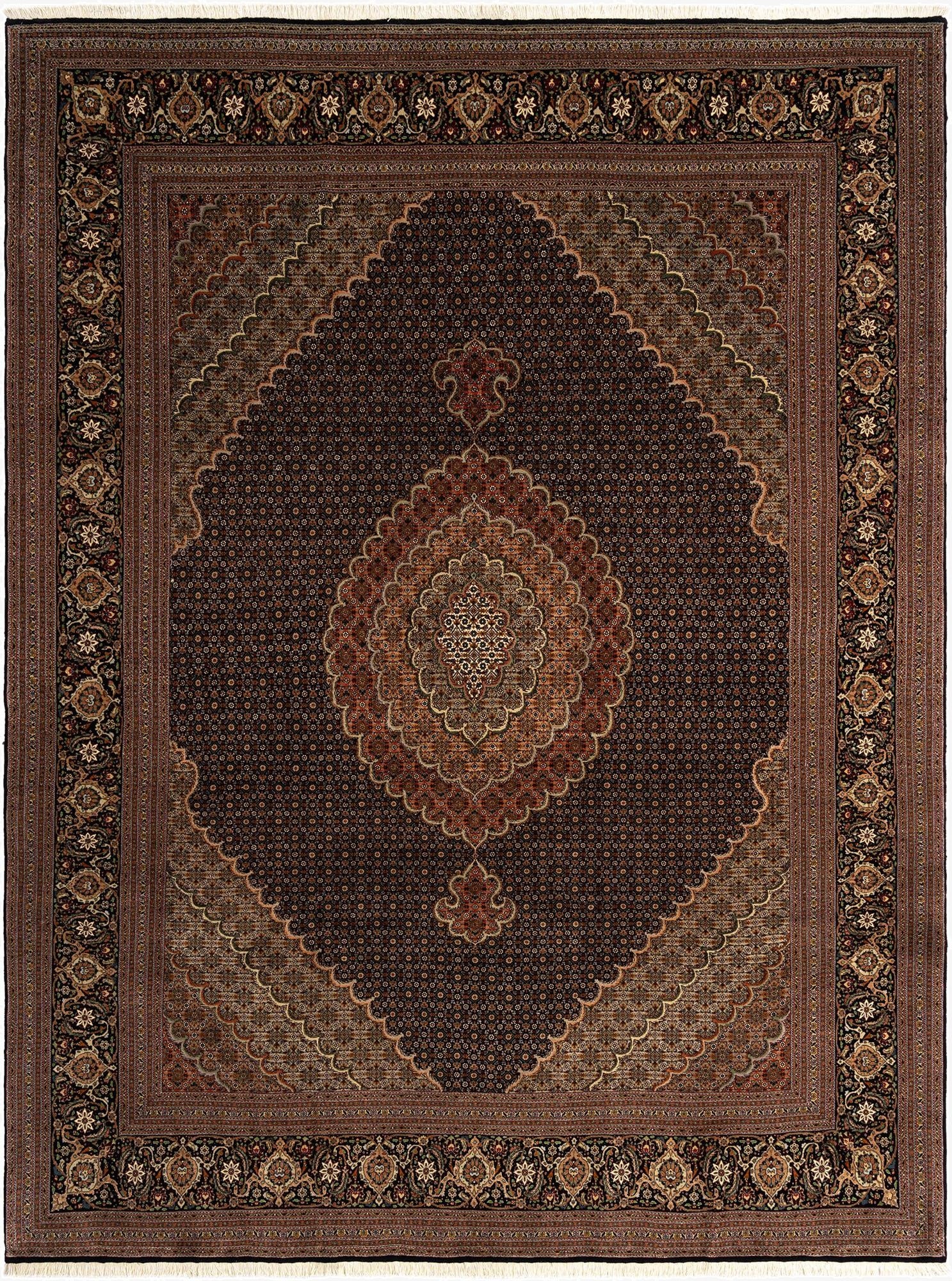 8' 3 x 11' 4 Tabriz Mahi Rug
