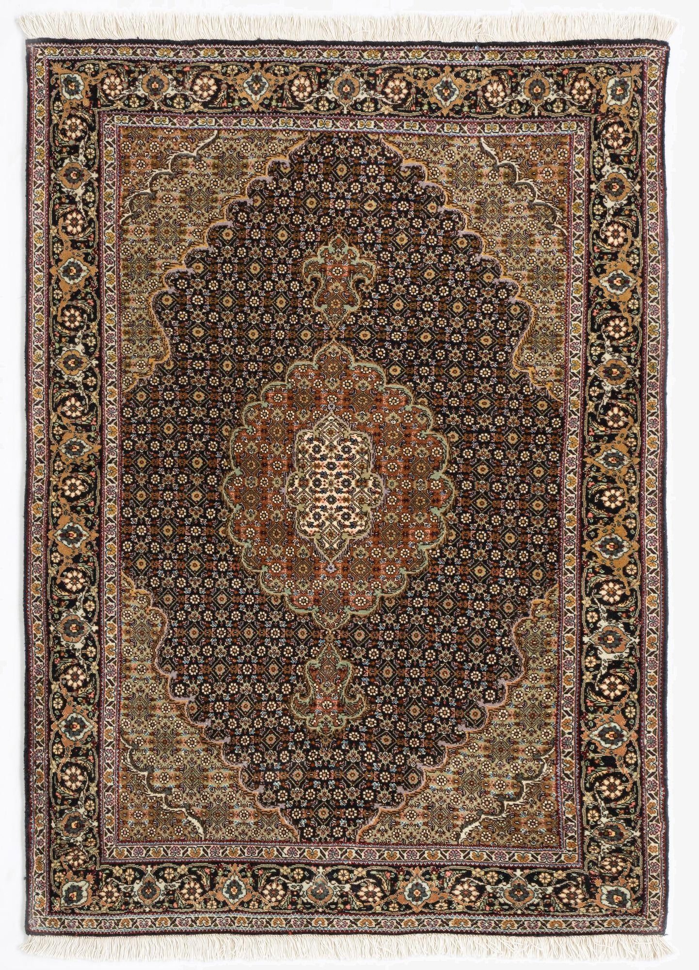 3' 5 x 4' 10 Tabriz Mahi Rug