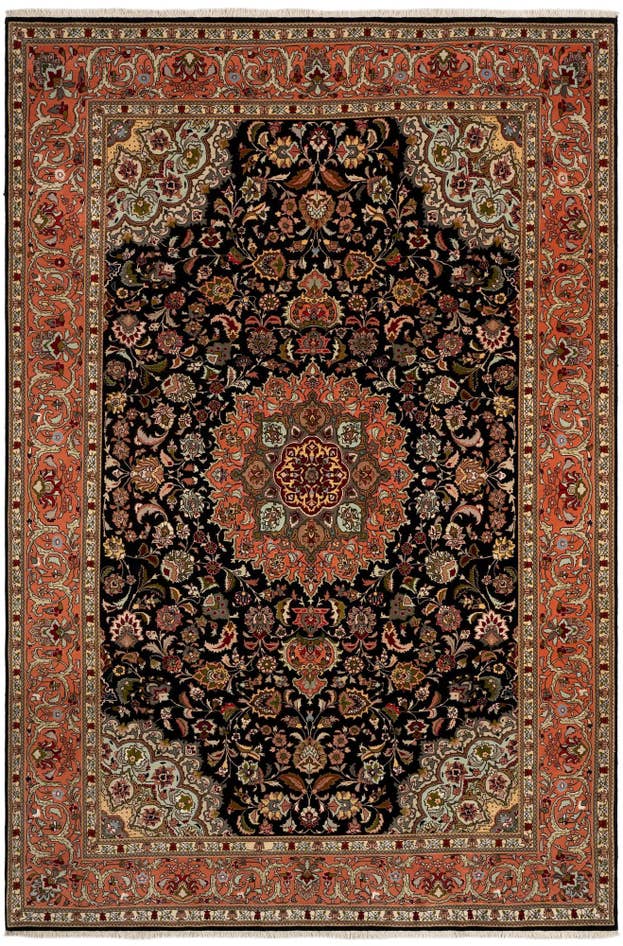 Detail image of 6' 7 x 9' 9 Tabriz Rug