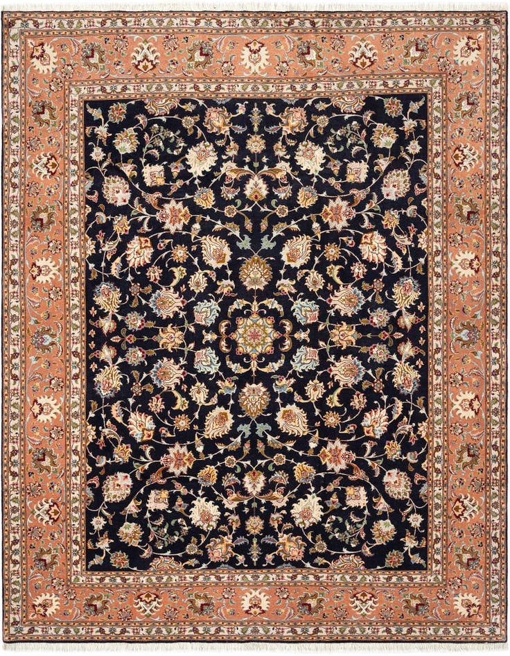 Detail image of 6' 9 x 8' 4 Tabriz Rug