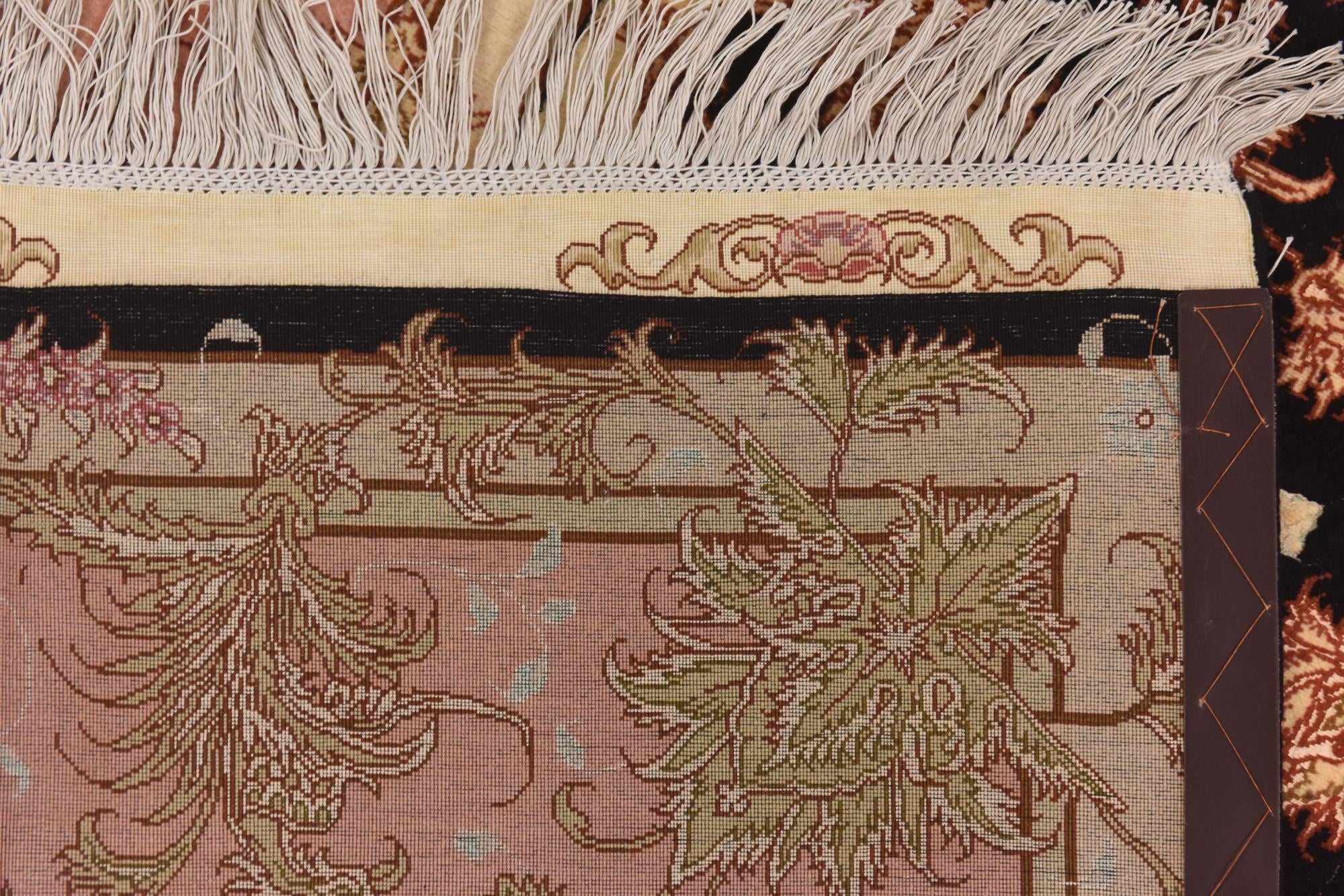 6' 7 x 9' 7 Hand Knotted Tabriz Persian Rug