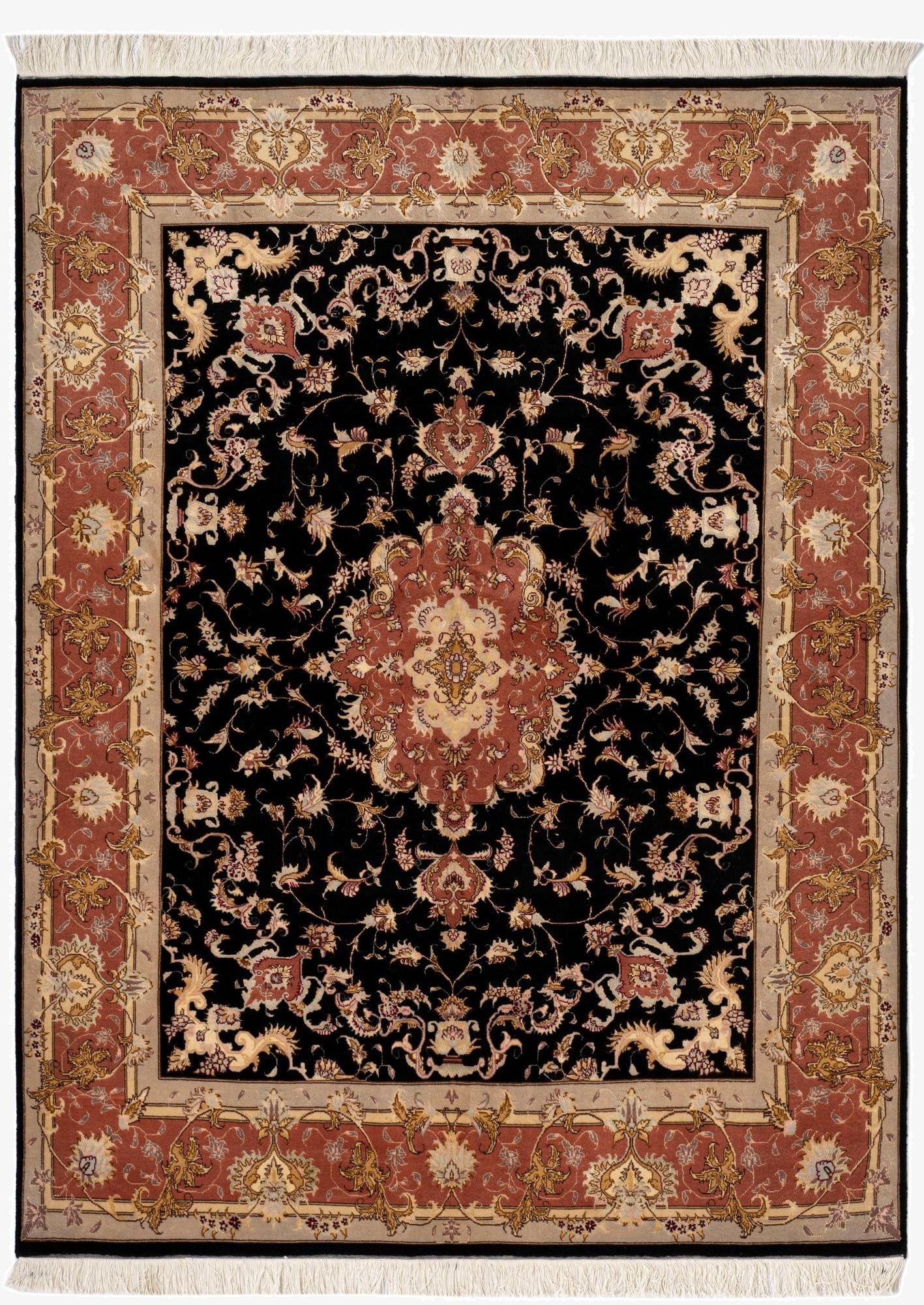 5' x 6' 7 Tabriz Rug