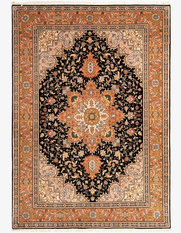 4' 11 x 7' Tabriz Rug