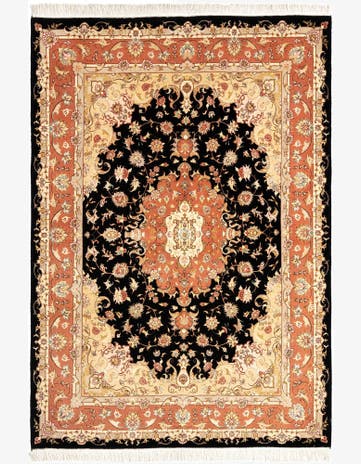 5' 6 x 8' Tabriz Rug