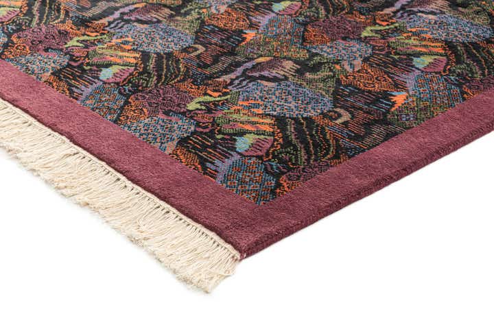 6' 2 x 9' 5 Hand Knotted Tibet Wool Rug