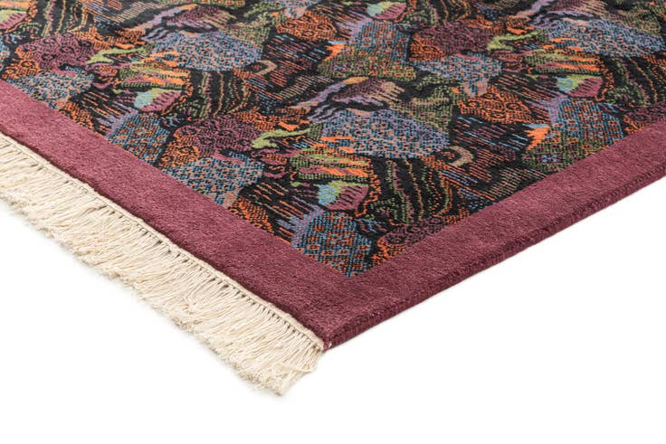 Detail image of 6' 2 x 9' 5 Hand Knotted Tibet Wool Rug