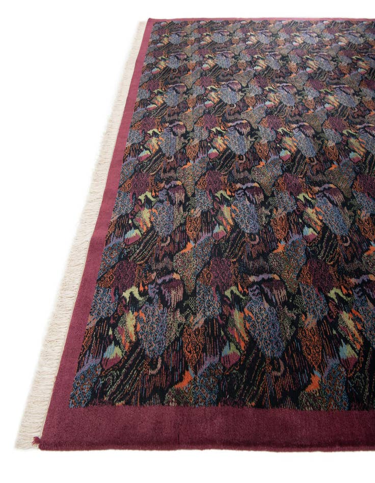 Detail image of 7' 10 x 9' Hand Knotted Tibet Wool Rug
