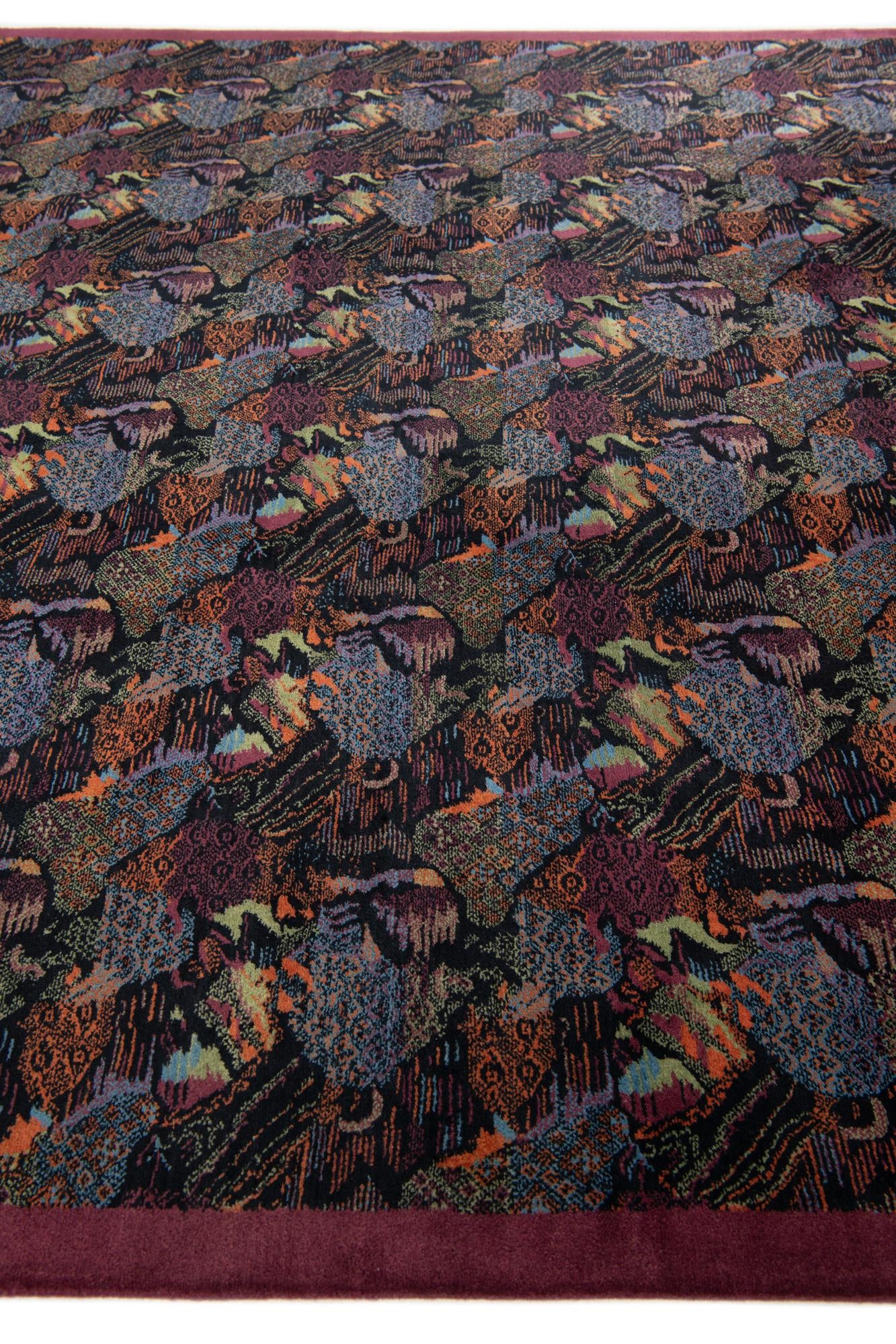 7' 10 x 9' Hand Knotted Tibet Wool Rug