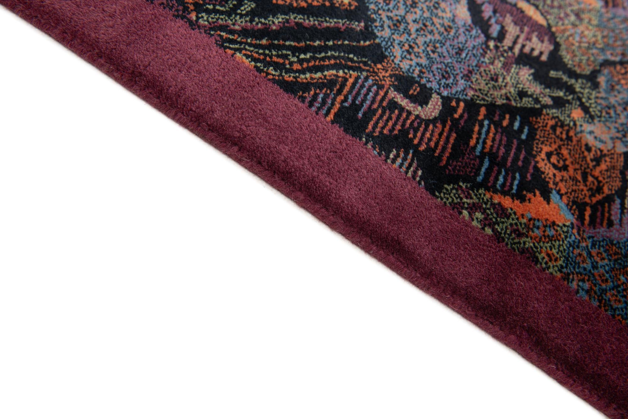 7' 10 x 9' Hand Knotted Tibet Wool Rug