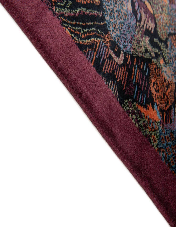 Detail image of 7' 10 x 9' Hand Knotted Tibet Wool Rug