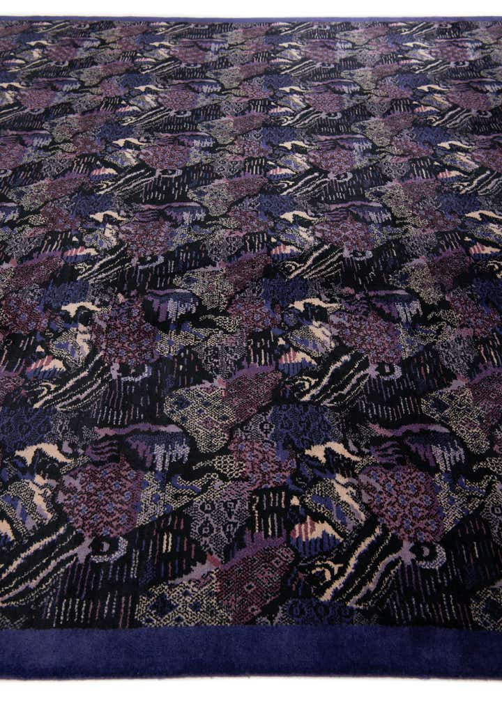 8' x 9' 10 Hand Knotted Tibet Wool Rug