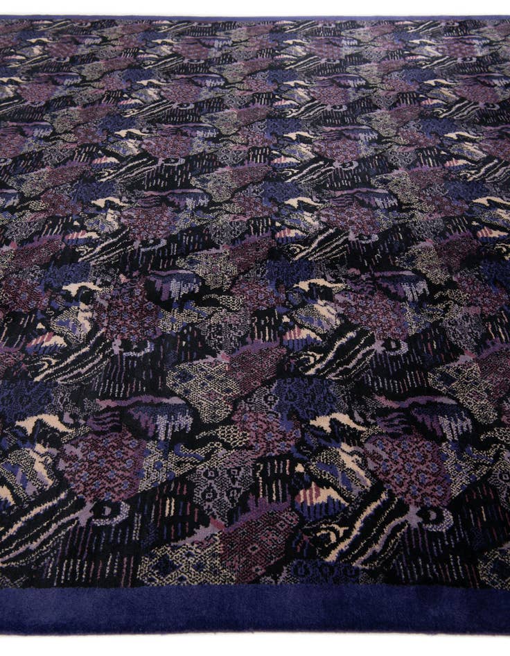 Detail image of 8' x 9' 10 Hand Knotted Tibet Wool Rug
