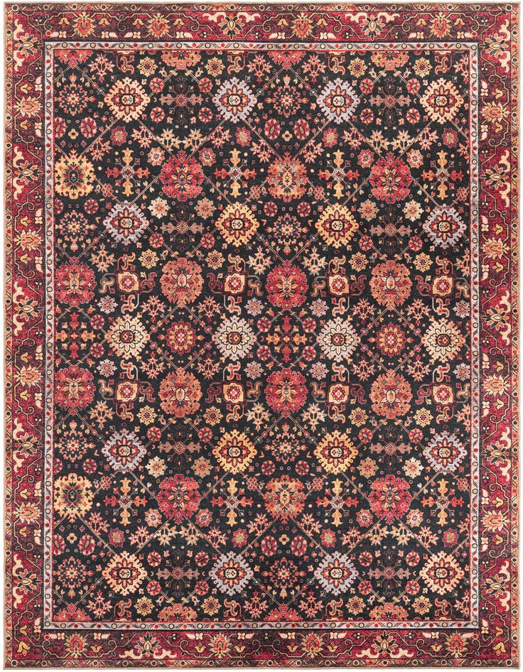 Detail image of 9' 5 x 13' 1 Washable Timeless Rug