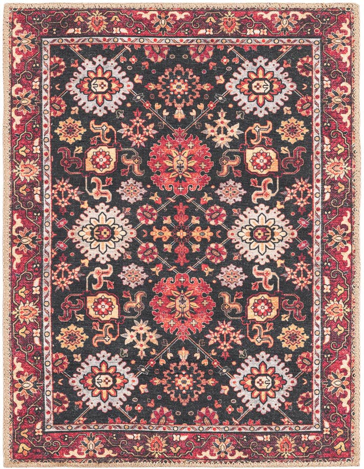 Detail image of 2' x 3' 1 Washable Timeless Rug