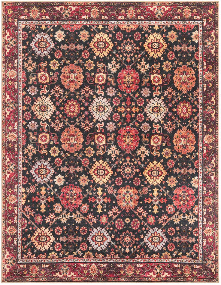 Detail image of 7' 10 x 10' Washable Timeless Rug