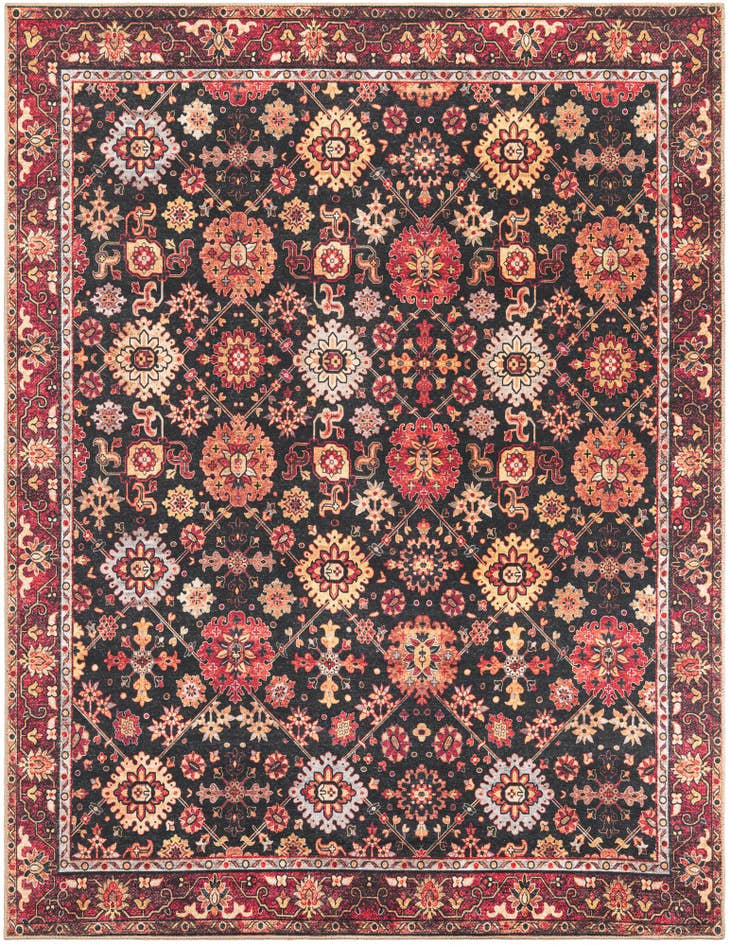 Detail image of 7' 10 x 10' Washable Timeless Rug