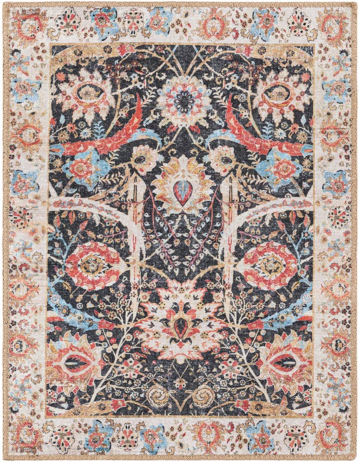 Detail image of 2' x 3' 1 Washable Timeless Rug