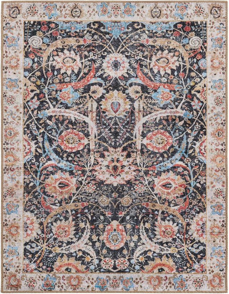 Detail image of 3' 6 x 5' 6 Washable Timeless Rug