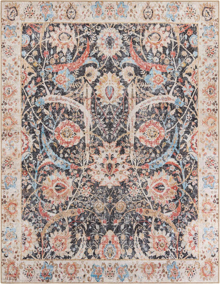 Detail image of 7' 10 x 10' Washable Timeless Rug