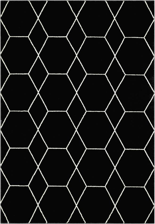 Detail image of 7' x 10' Trellis Frieze Rug