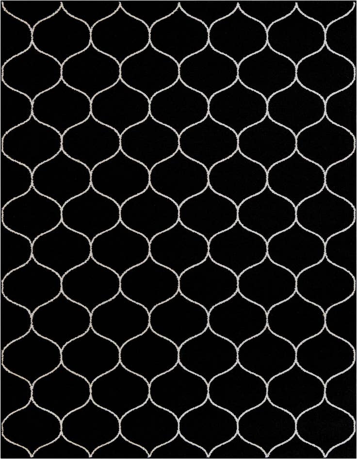 Detail image of 7' 10 x 11' Trellis Frieze Rug