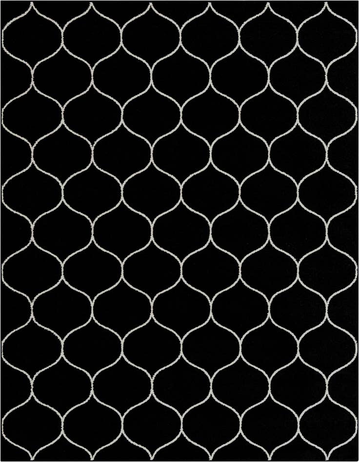 Detail image of 7' 10 x 10' Trellis Frieze Rug