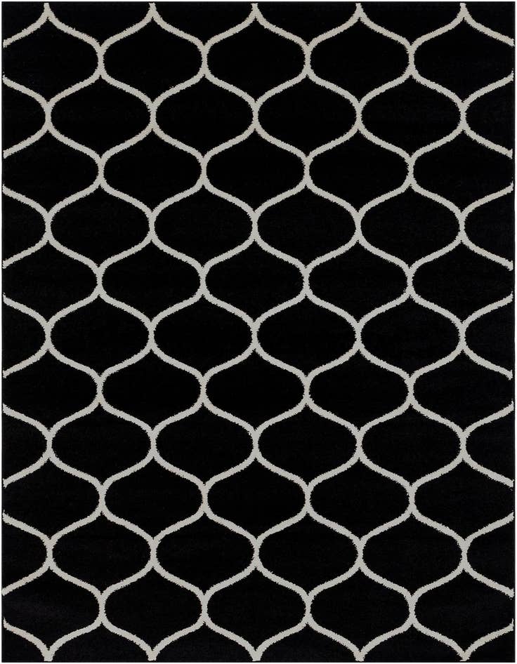 Detail image of 5' 3 x 8' Trellis Frieze Rug