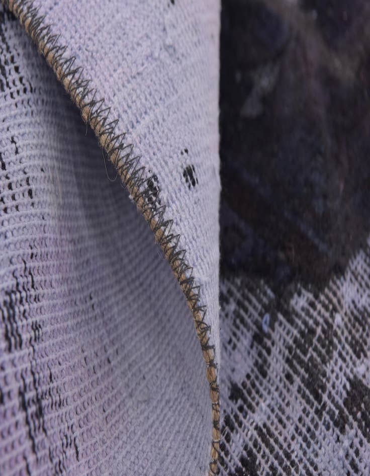 Detail image of 5' 4 x 7' 9  Hand Knotted Ultra Vintage Persian Wool Rug