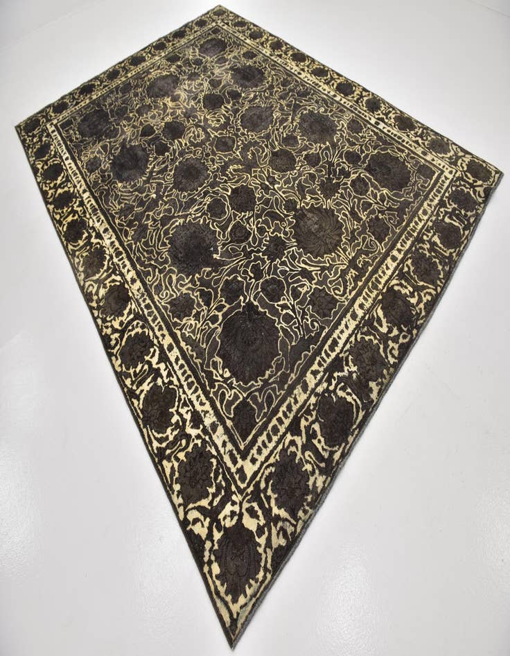 Detail image of 8' 6 x 11' 6  Hand Knotted Ultra Vintage Persian Wool Rug