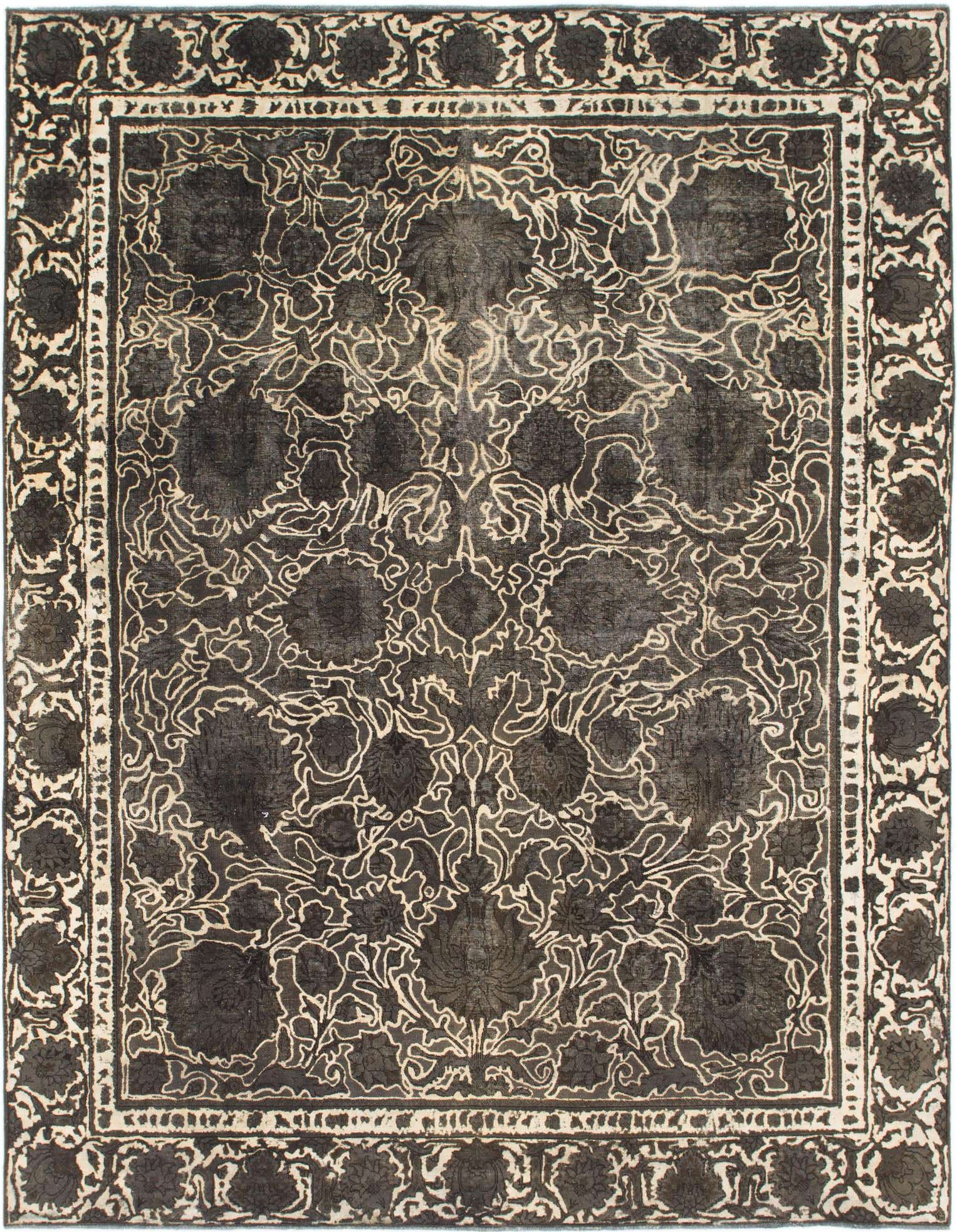 Primary image 8' 6 x 11' 6  Hand Knotted Ultra Vintage Persian Wool Rug