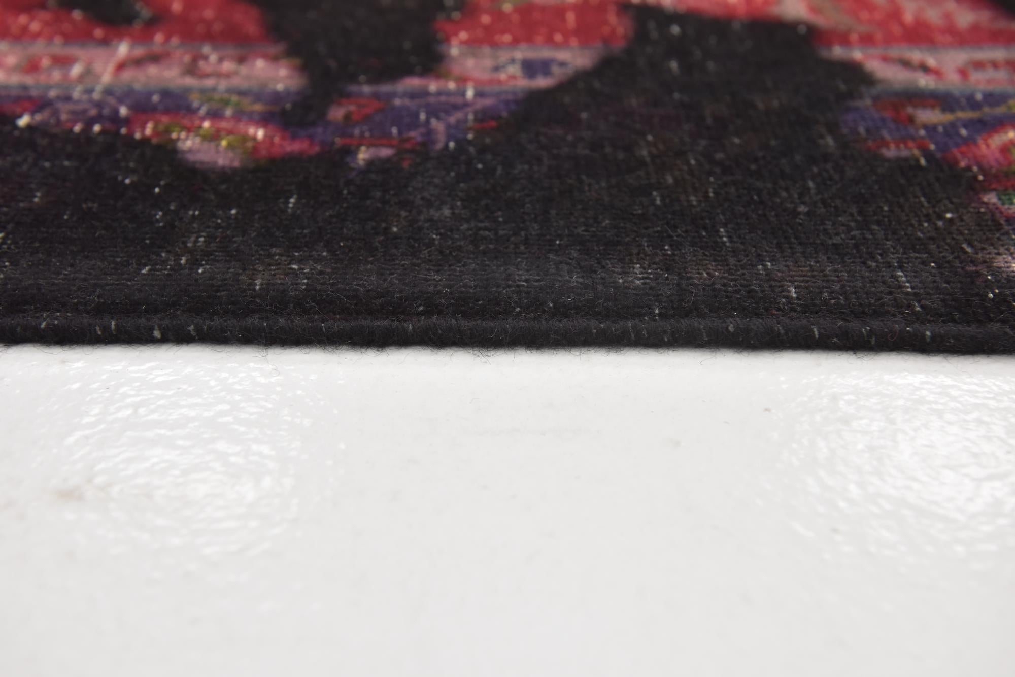 4' 8 x 6' 5 Hand Knotted Ultra Vintage Persian Wool Rug