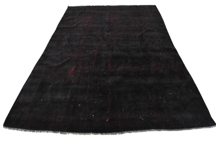 Detail image of 6' 5 x 9' 4 Hand Knotted Ultra Vintage Persian Wool Rug
